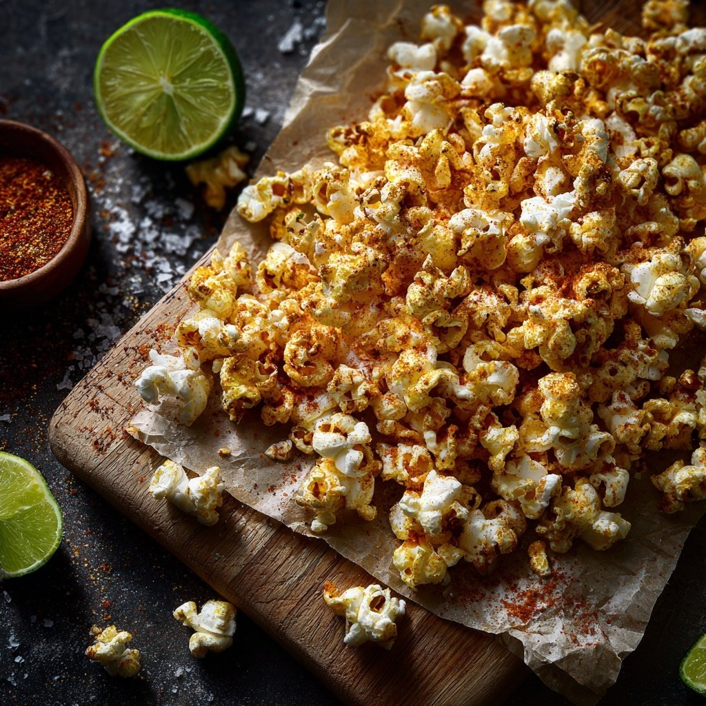 Chili-Lime Popcorn Snacks
