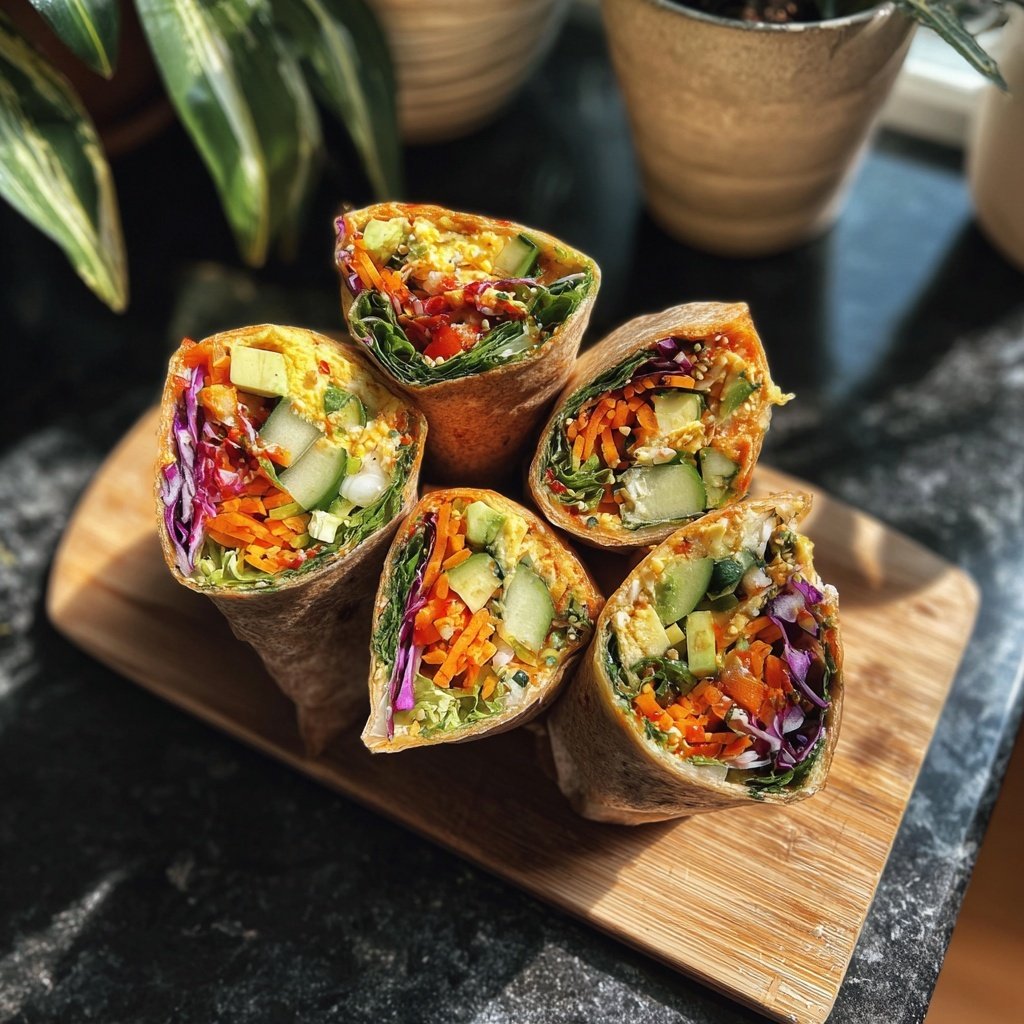 Veggie Sushi Burritos