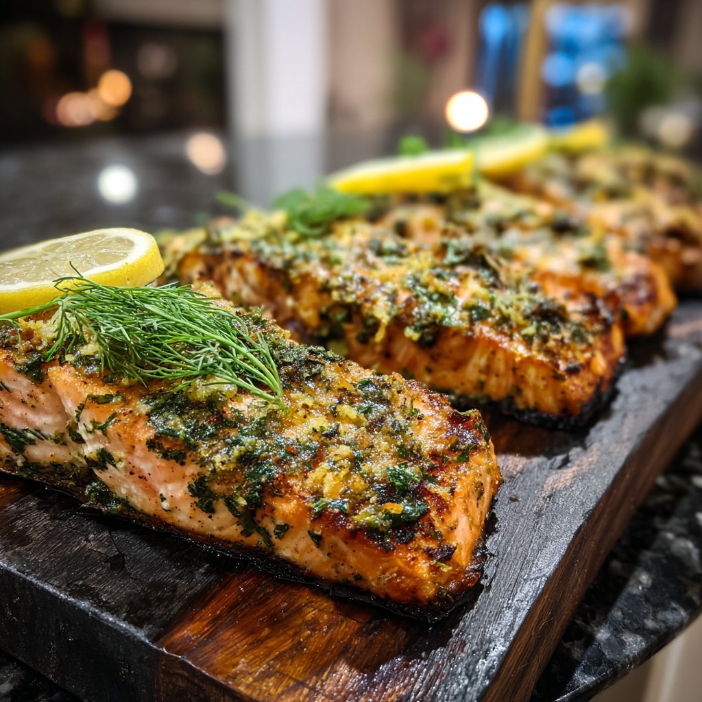 Mediterranean Grilled Salmon Delight