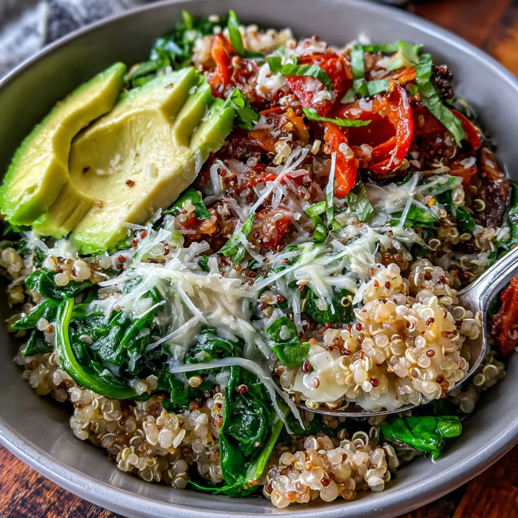 Savory Quinoa Lunch Bowls