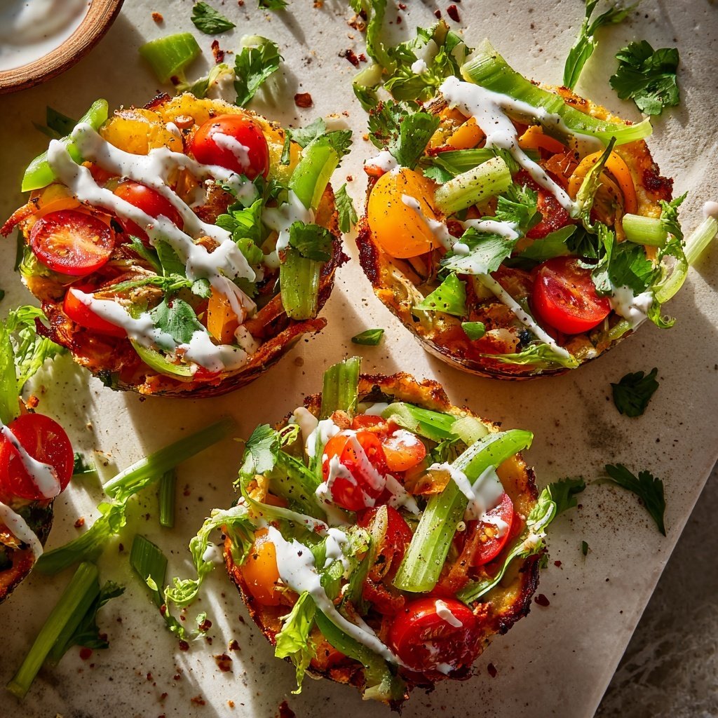 Homemade Ranch Veggie Cups