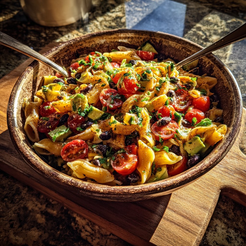 Flavor-Packed Taco Pasta Salad