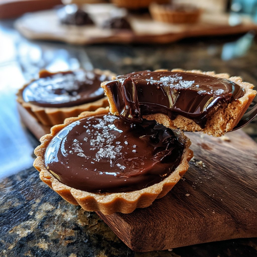 Mini Chocolate Cream Tarts