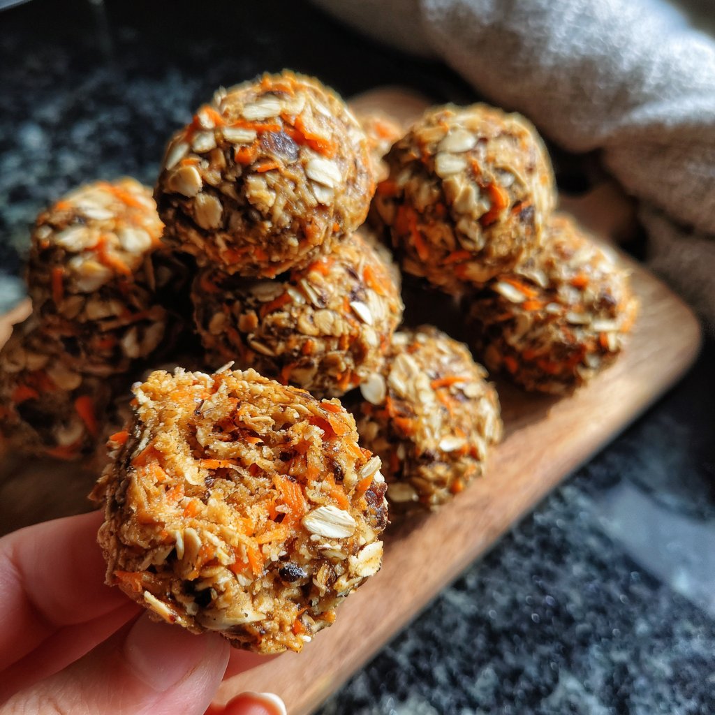 Carrot Cake Energy Bites