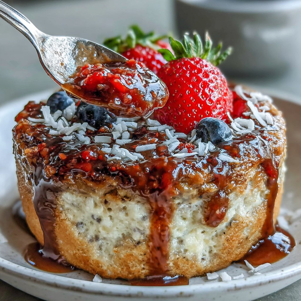 Lemon Curd & Blueberry Galette